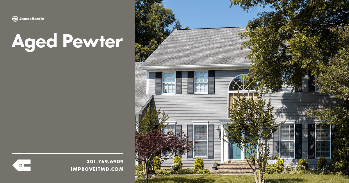 Aged Pewter - James Hardie Siding Colors